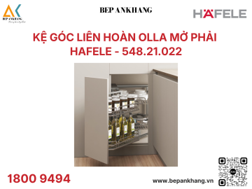 Kệ Góc Liên Hoàn Olla Mở Phải Hafele 548.21.022